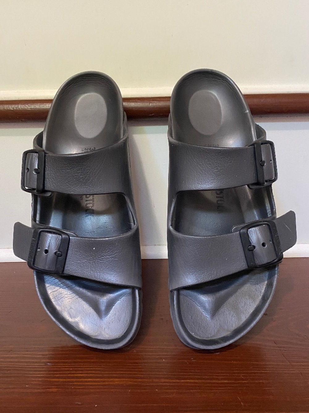 Birkenstock Arizona Essentials EVA Sandals Grey Size EU 39 / US Women's 8-8.5